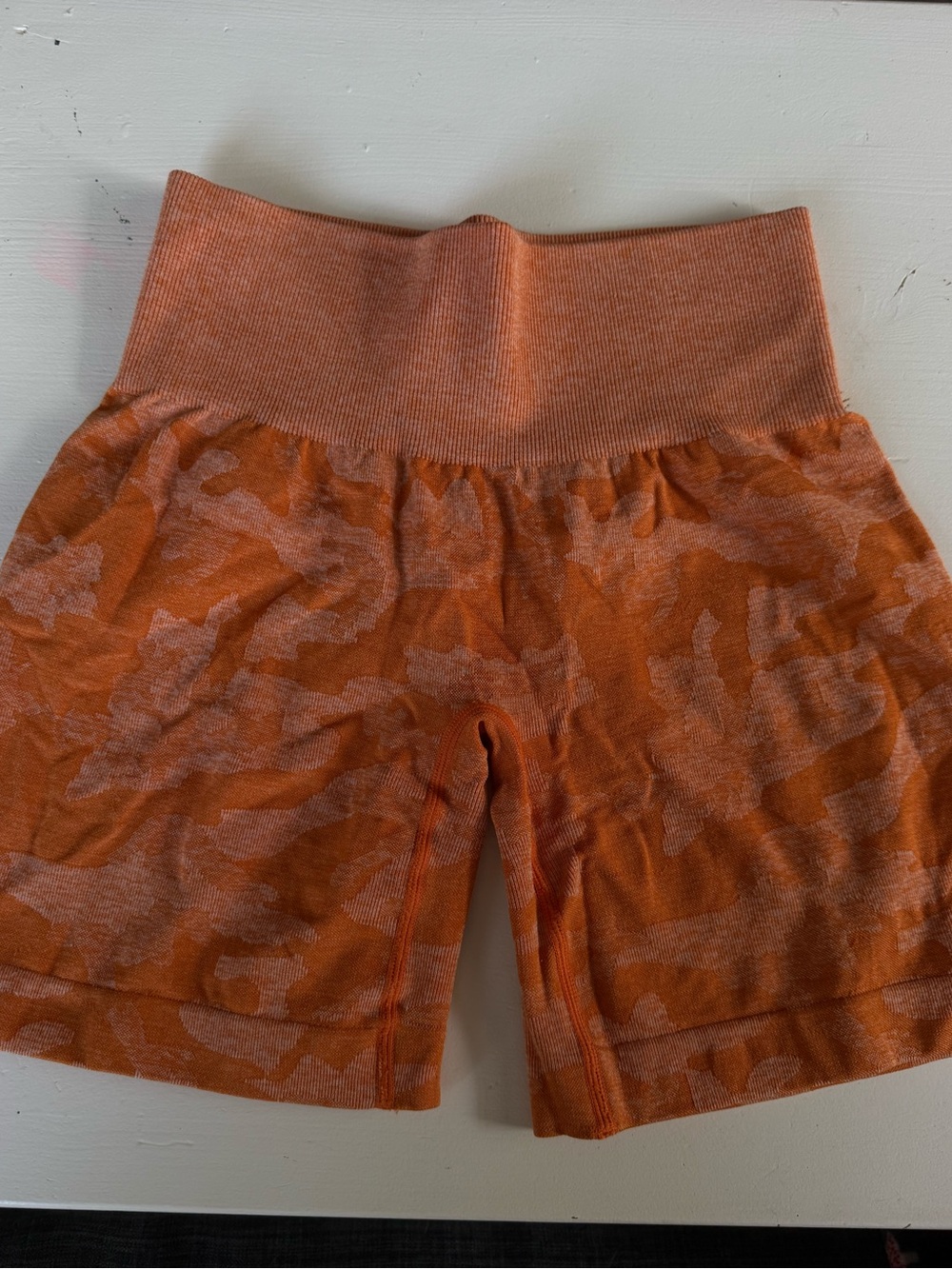 NVGTN  Orange Camo Women’s Shorts
